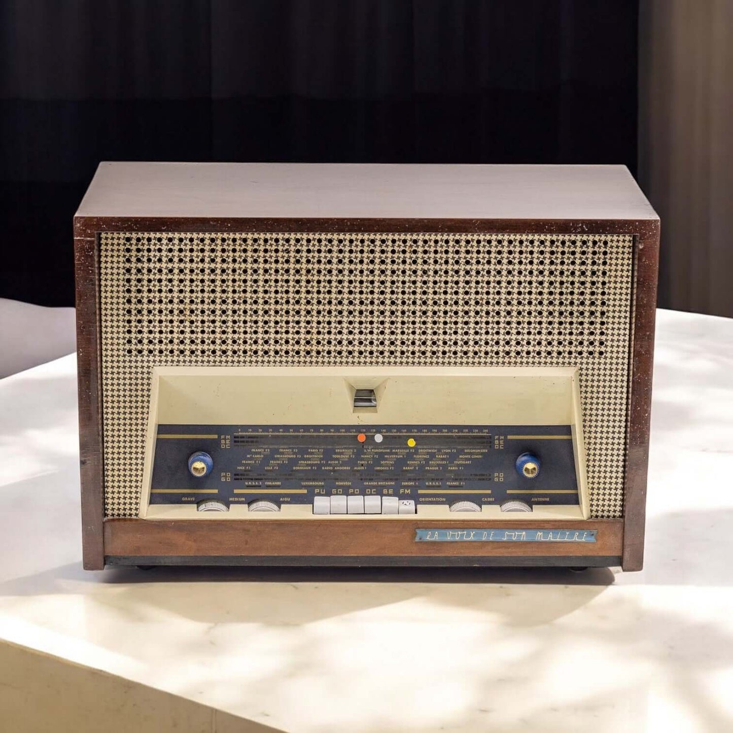 Vintage 50'S Master's Voice Bluetooth Radio