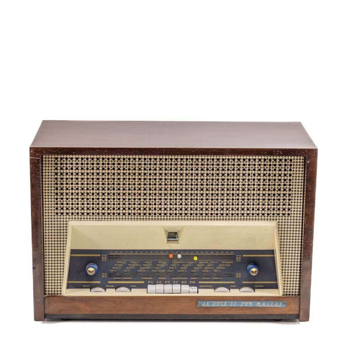Vintage 50'S Master's Voice Bluetooth Radio