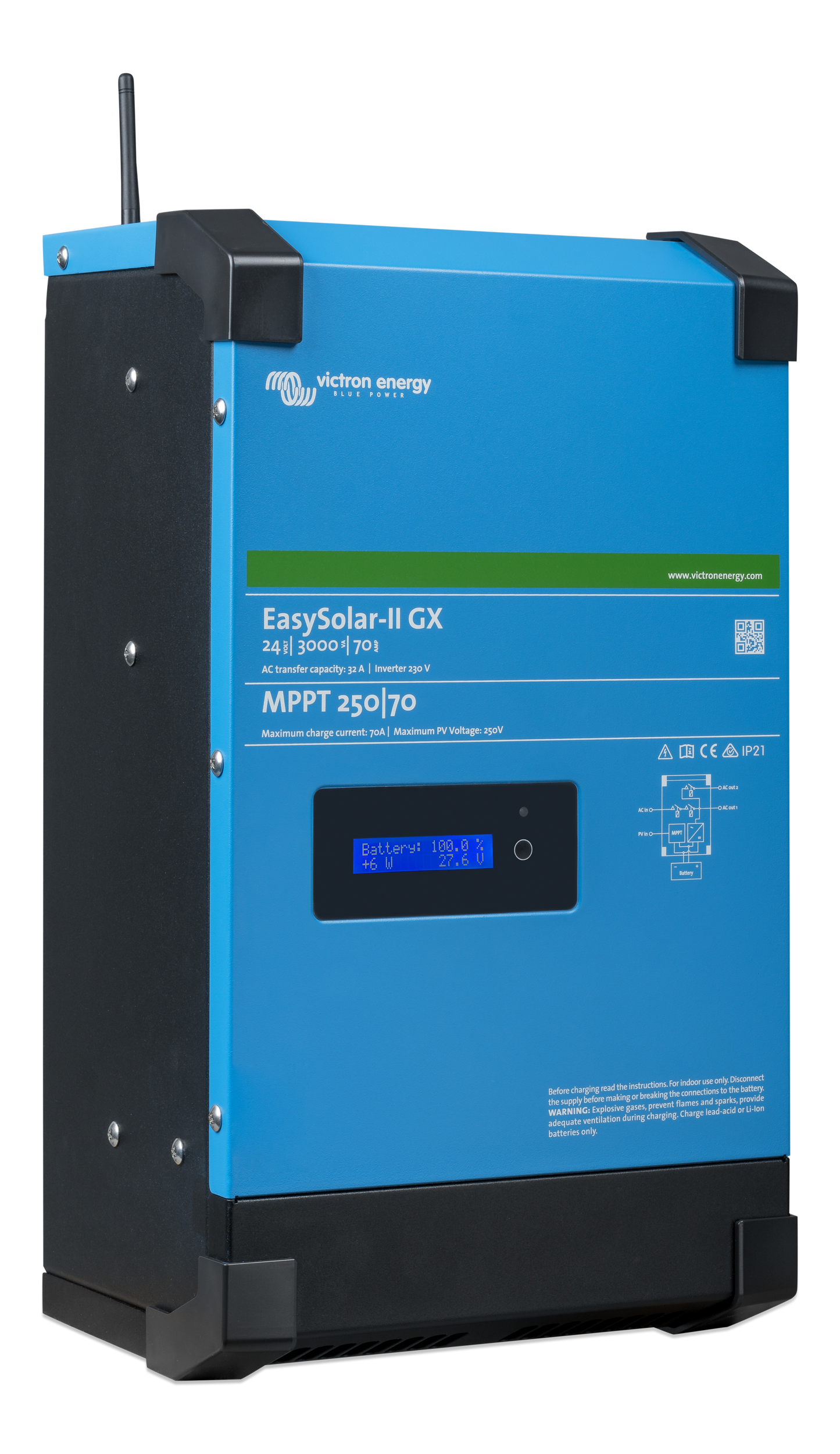 EasySolar-II 24/3000/70-32 MPPT 250/70 GX