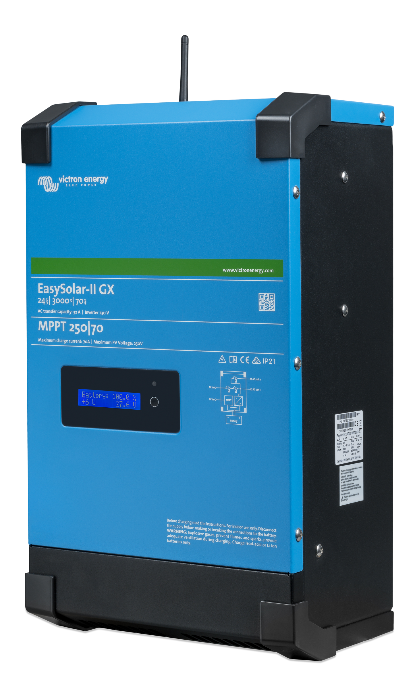 EasySolar-II 24/3000/70-32 MPPT 250/70 GX