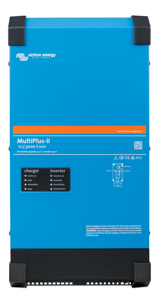MultiPlus-II 12/3000/120-32 12V 3kVA 120A