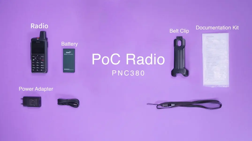 Hytera PNC380 PTT Over Cellular