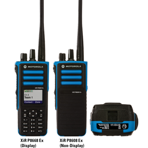 Radios ATEX XiR P8600 Ex Series