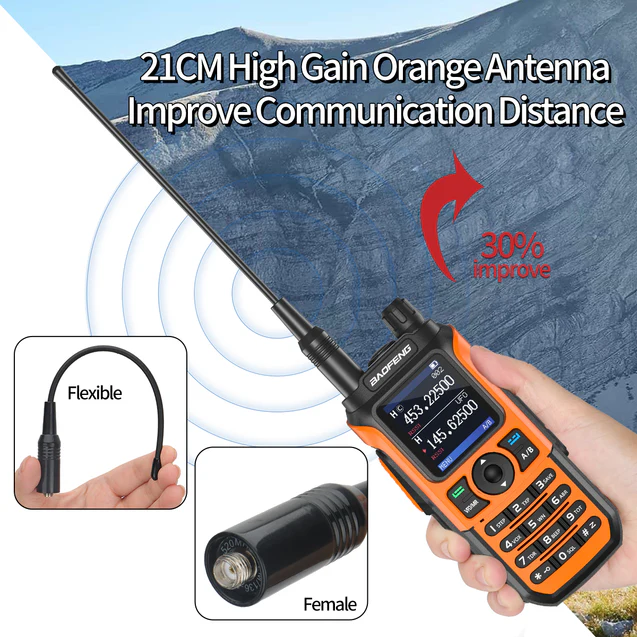 Baofeng UV-21 Analog Portable Two-Way Radio