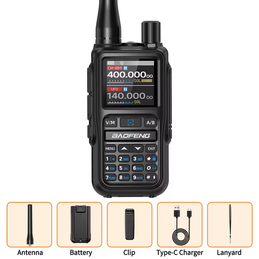 Radio portable analogique bidirectionnelle Baofeng UV-5R Mini 
